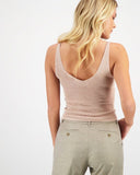 LUREX KNIT CAMI TOP