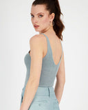 LUREX KNIT CAMI TOP