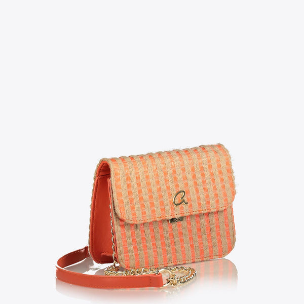 CROSSBODY SILVANA COM PADRÃO LISTRADO