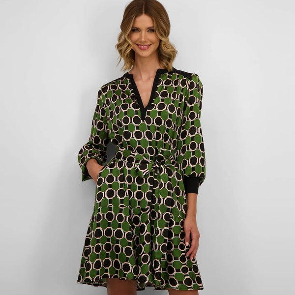 MINI VESTIDO CREPE ACETINADO