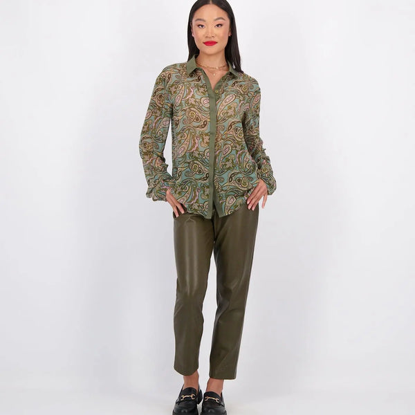 CAMISA PAISLEY DE CETIM