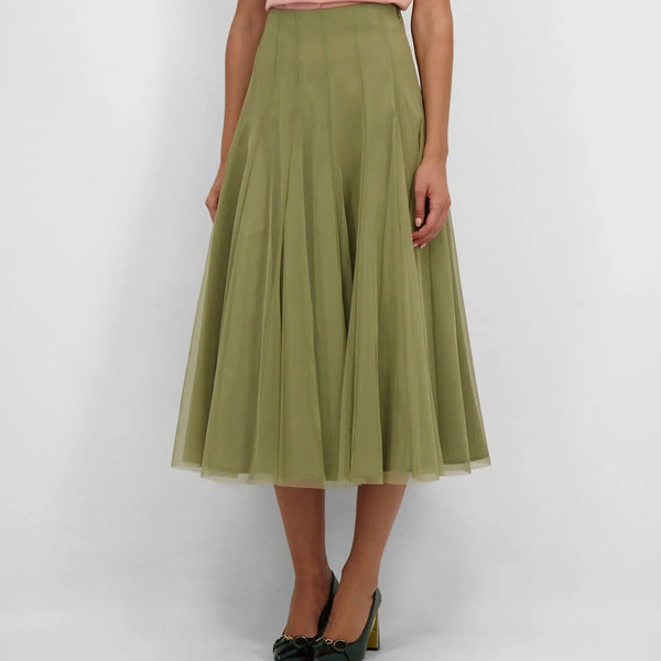 SAIA MIDI DE TULE EM LOOK CLOCHE