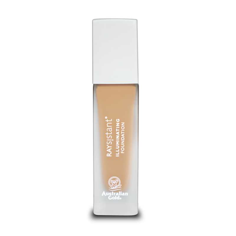 RAYSISTANT ILLUMINATING FOUNDATION  LIGHT, 30ml AUSTRALIAN GOLD