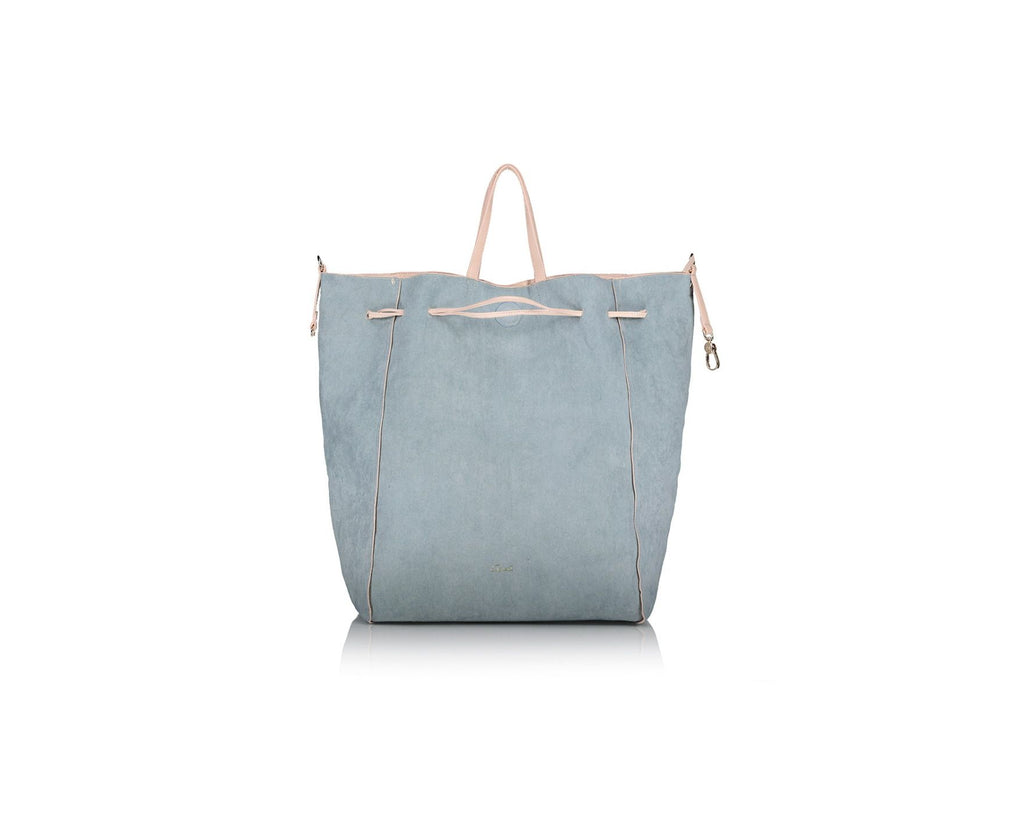 INES REVERSIBLE BAG WITH INNER POUCH AND STRINGS