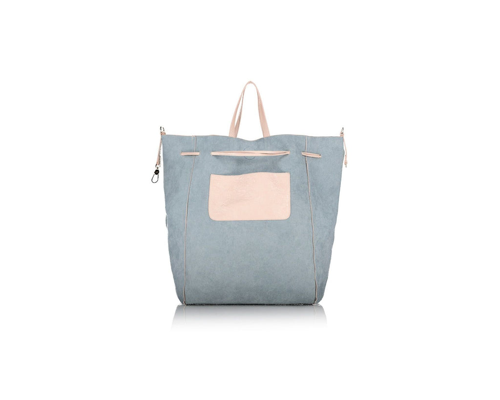 INES REVERSIBLE BAG WITH INNER POUCH AND STRINGS