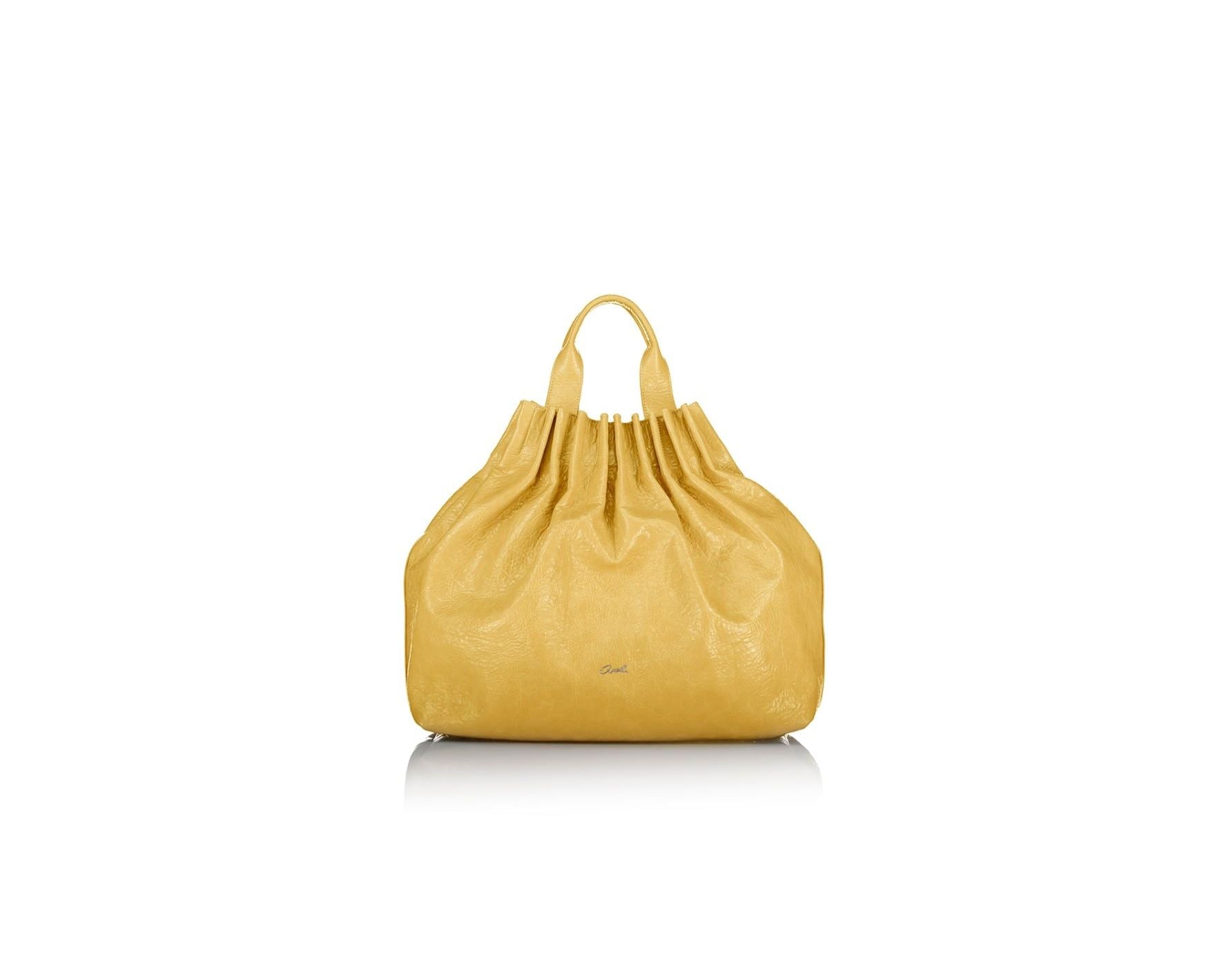 INES REVERSIBLE BAG WITH INNER POUCH AND FRILL