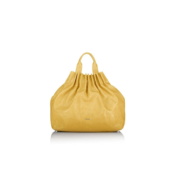INES REVERSIBLE BAG WITH INNER POUCH AND FRILL