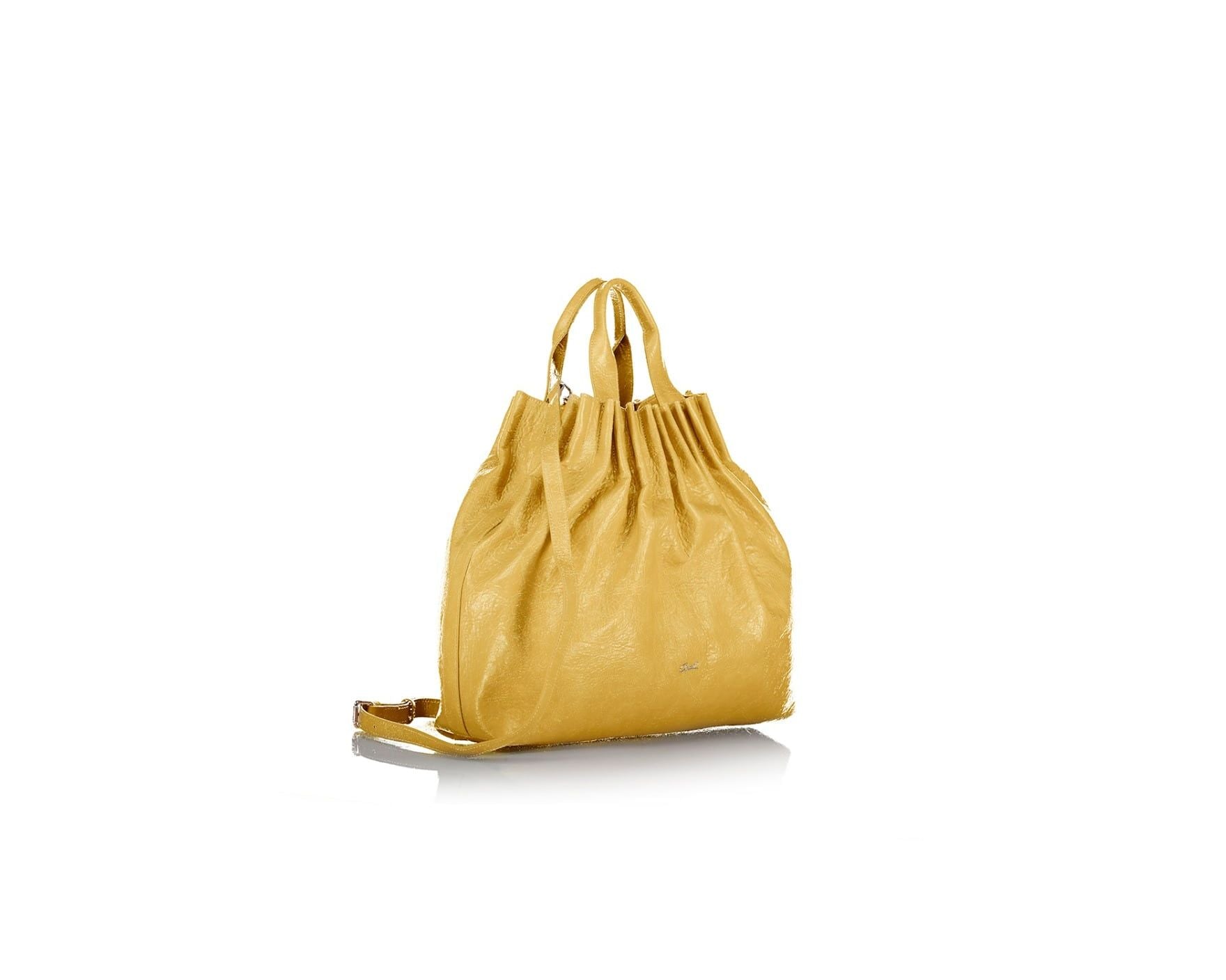 INES REVERSIBLE BAG WITH INNER POUCH AND FRILL