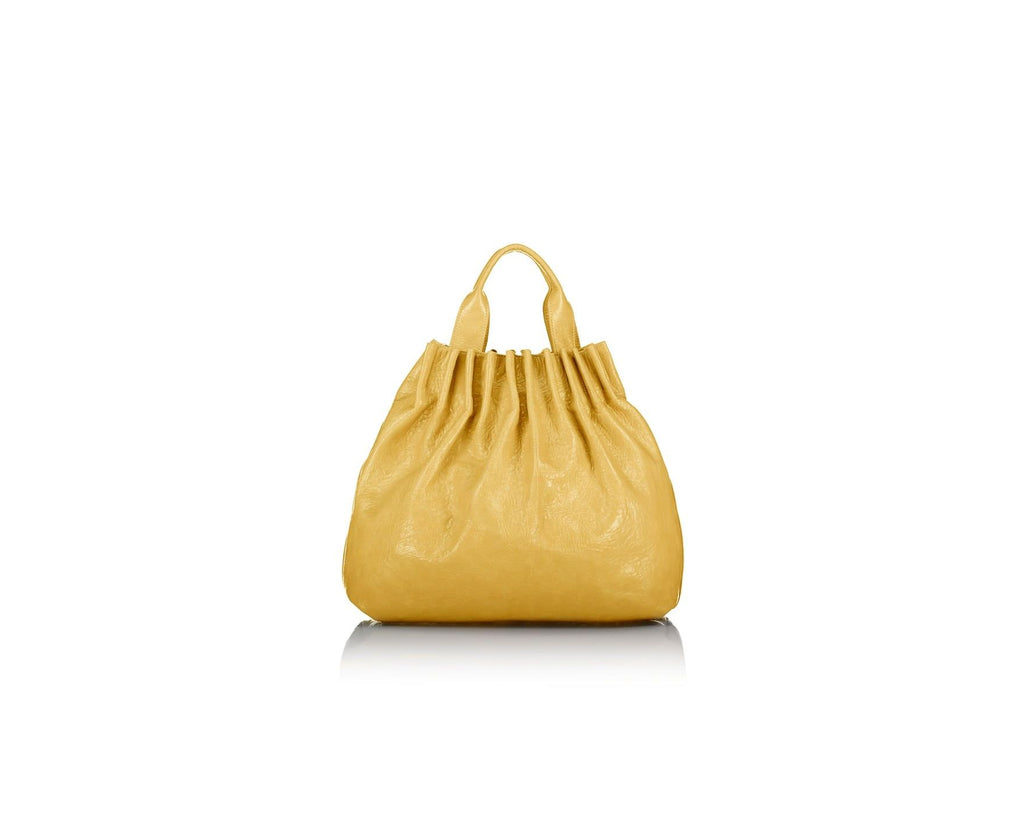 INES REVERSIBLE BAG WITH INNER POUCH AND FRILL