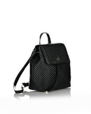 THEODORA QUILTED BACKPACK WITH FLAP