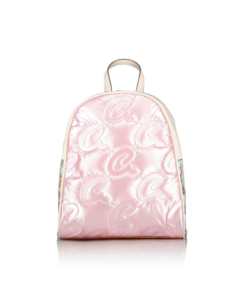 LUNA NYLON BACKPACK WITH MONOGRAMS