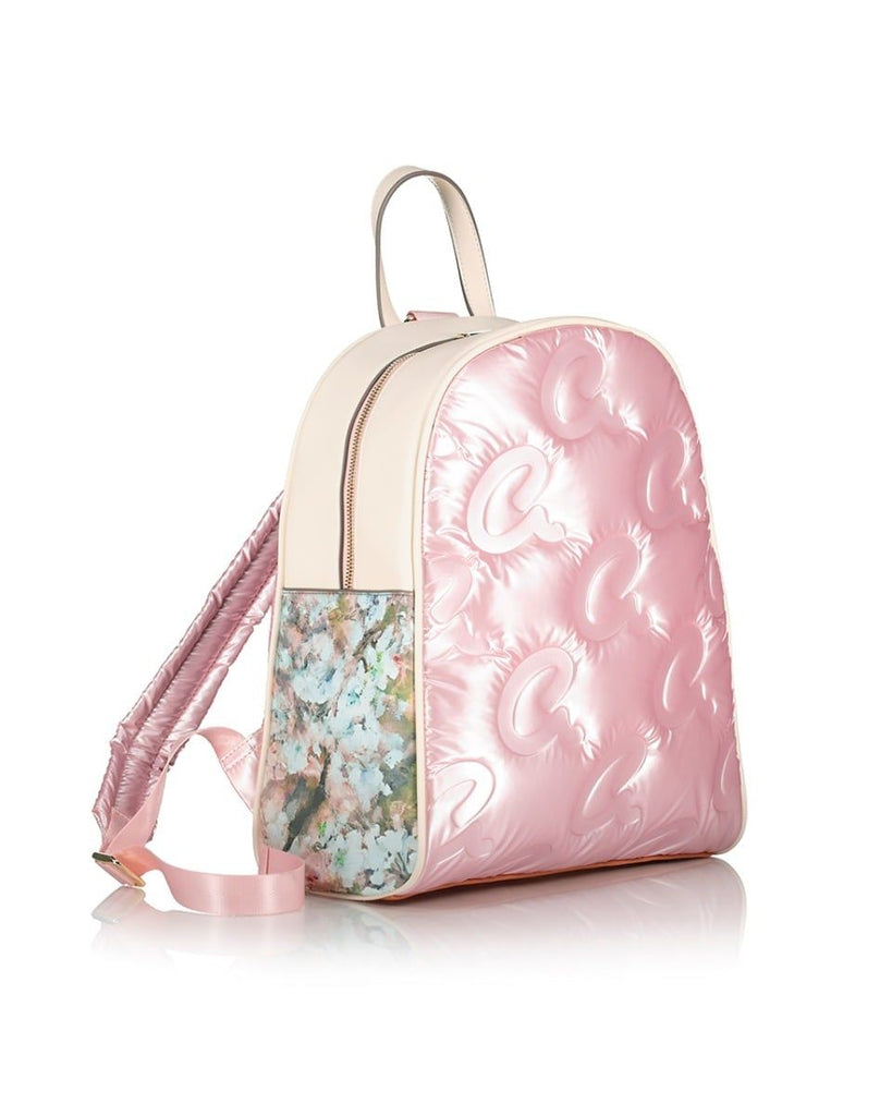 LUNA NYLON BACKPACK WITH MONOGRAMS