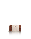 CAROLINE WALLET WITH SNAKE TEXTURE DETAIL