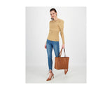 MIX KNIT LONG SLEEVE TOP