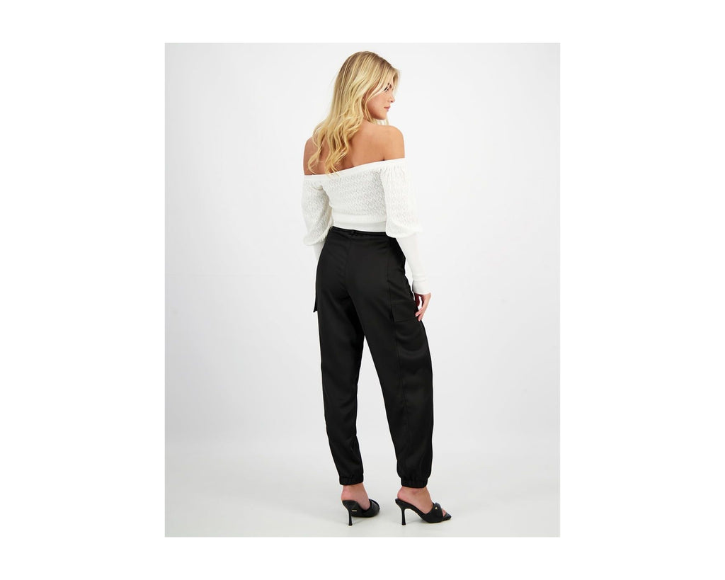 CARGO TROUSERS WITH ELASTIC HEM
