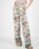 GARDEN ART PRINTED WIDE TROUSERS