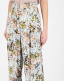 GARDEN ART PRINTED WIDE TROUSERS