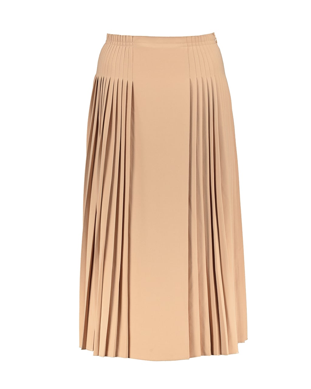 PLEATED MIDI SKIRT