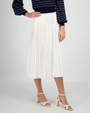 PLEATED MIDI SKIRT