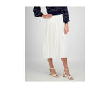 PLEATED MIDI SKIRT