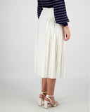 PLEATED MIDI SKIRT