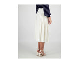 PLEATED MIDI SKIRT