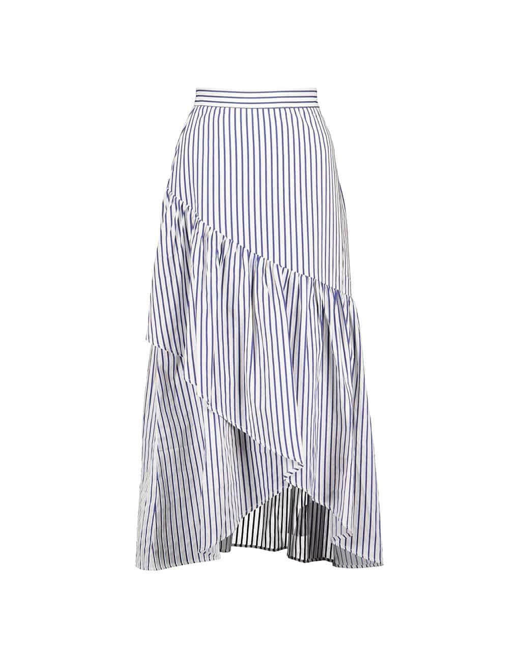FRILLED MAXI SKIRT