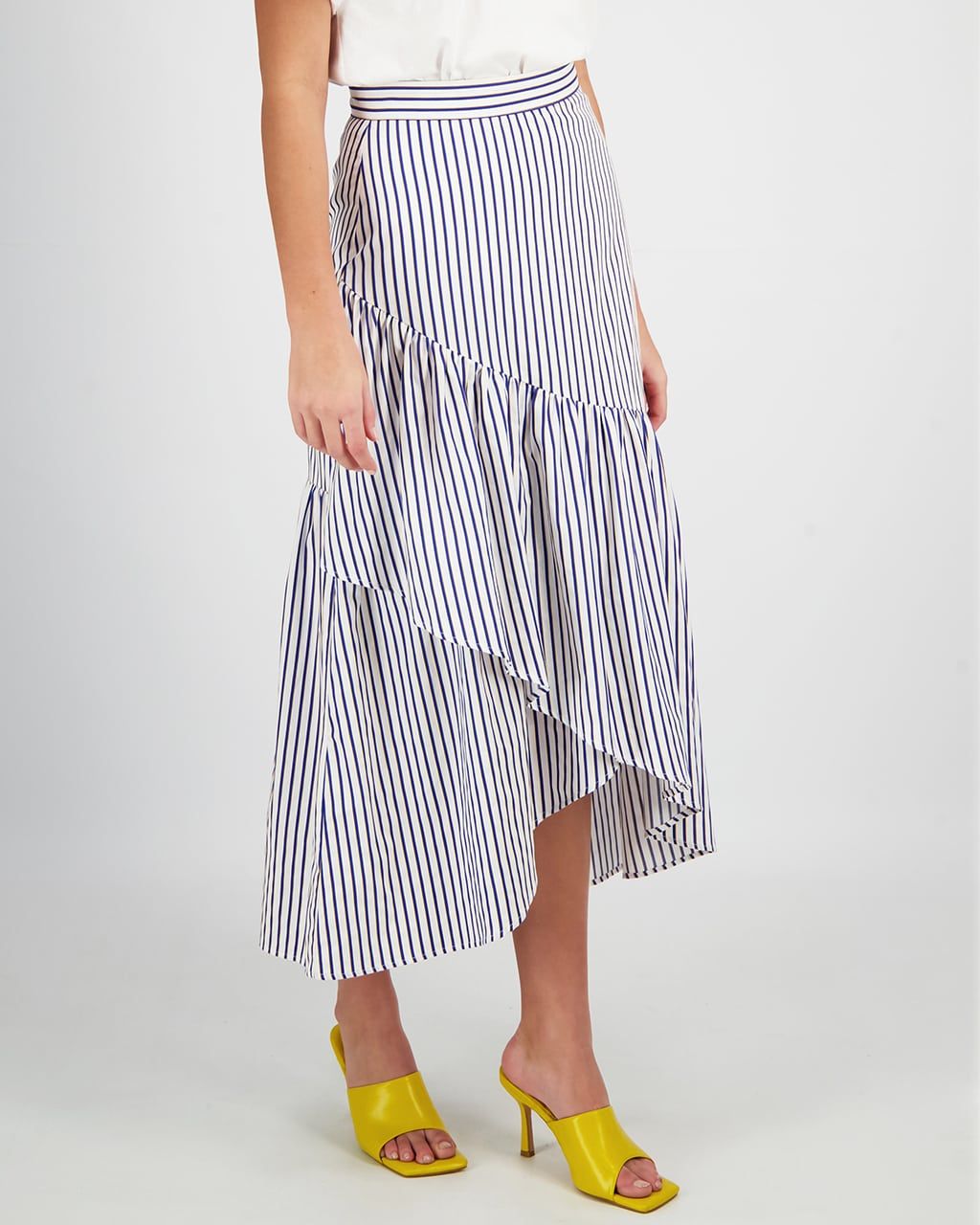 FRILLED MAXI SKIRT
