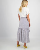 FRILLED MAXI SKIRT