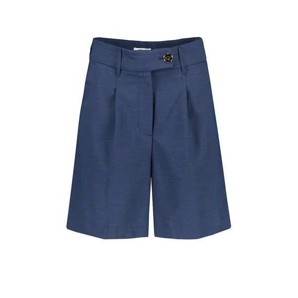 HIGH WAISTED GOLD BUTTON WIDE SHORTS