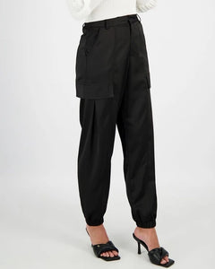 CARGO TROUSERS WITH ELASTIC HEM