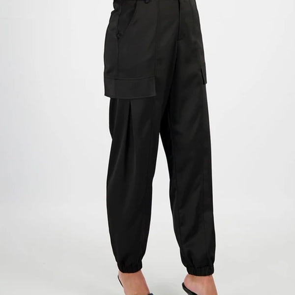 CARGO TROUSERS WITH ELASTIC HEM
