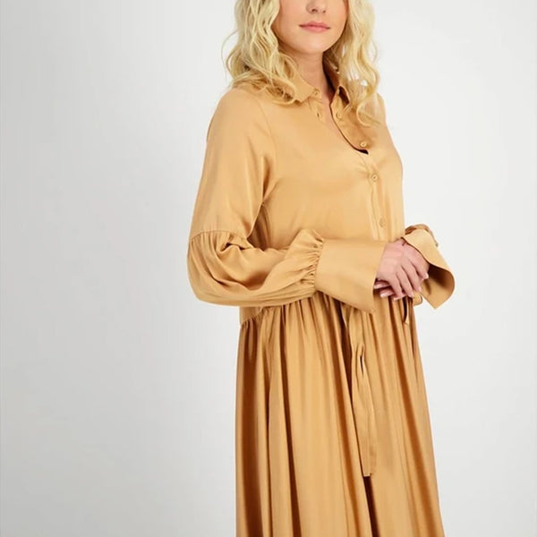 OVERSIZED ECOVERO FABRIC DRESS