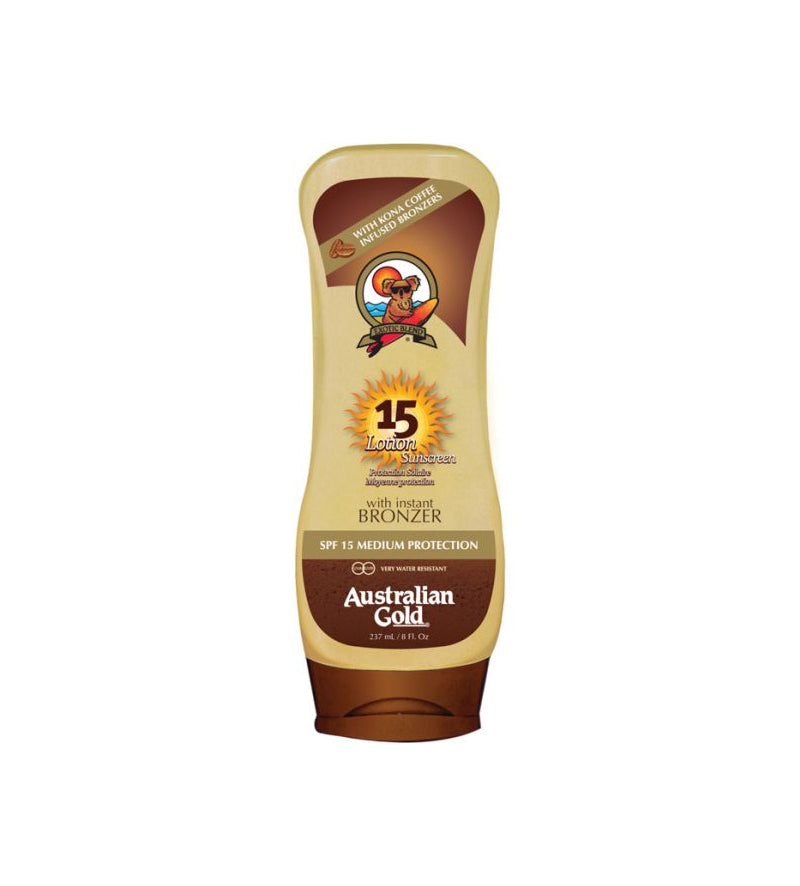 AUSTRALIAN GOLD LOÇÃO SPF15 COM BRONZEADOR