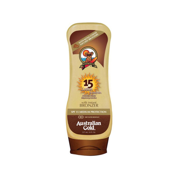 AUSTRALIAN GOLD LOÇÃO SPF15 COM BRONZEADOR