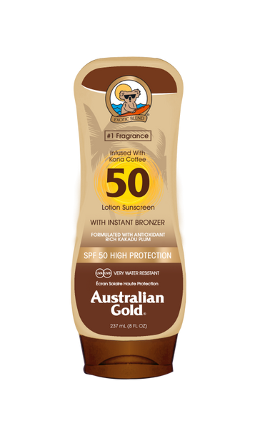 SPF 50 LOÇÃO COM BRONZER  237ml